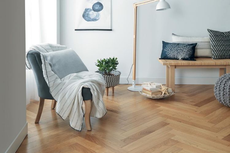 Oak Herringbone Flooring