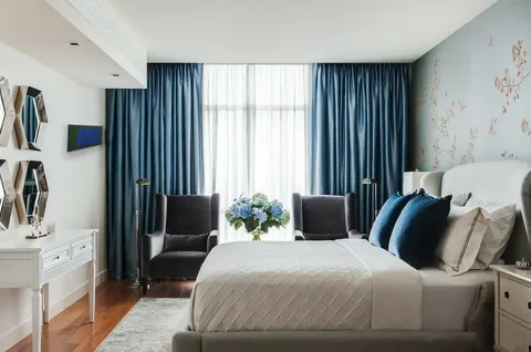 Bedroom Window Treatment